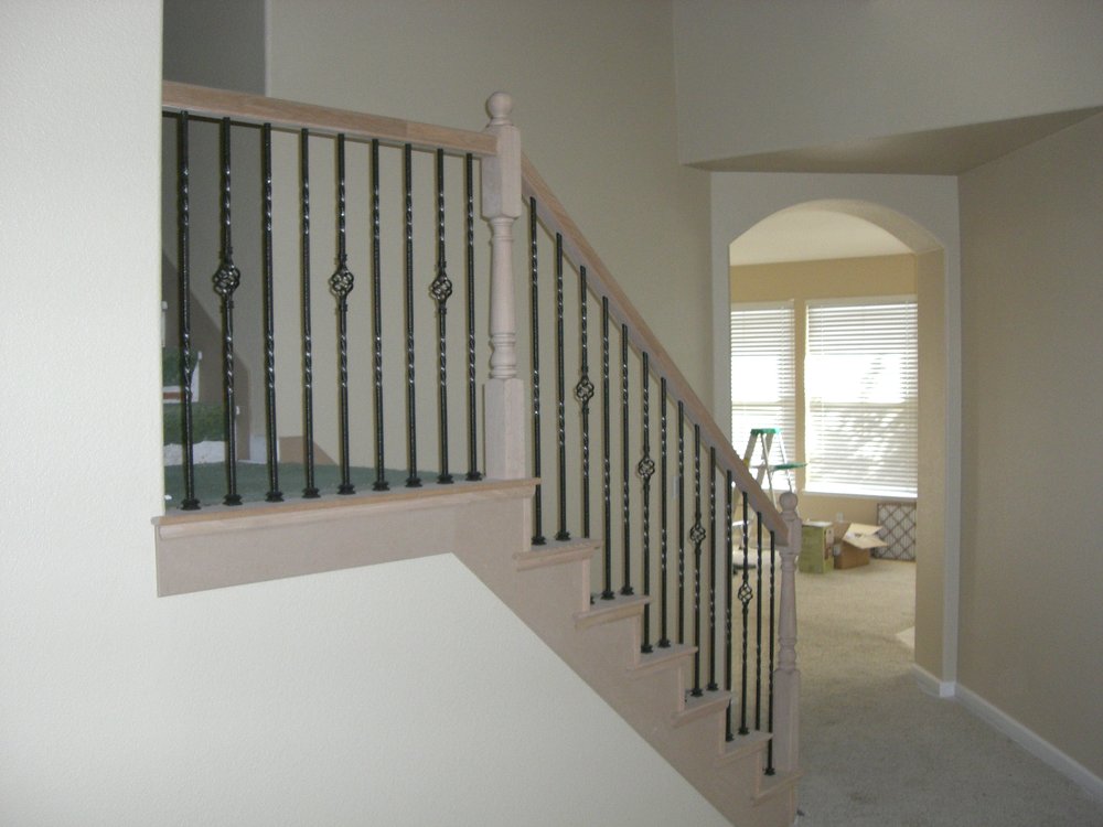 Staircase Handrail (before)